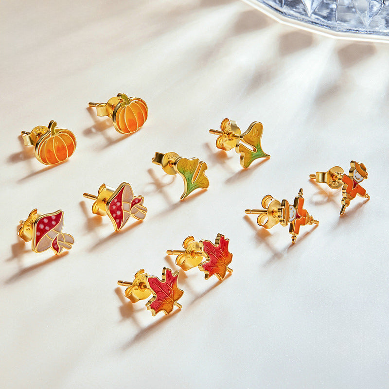Autumn Stud Earrings