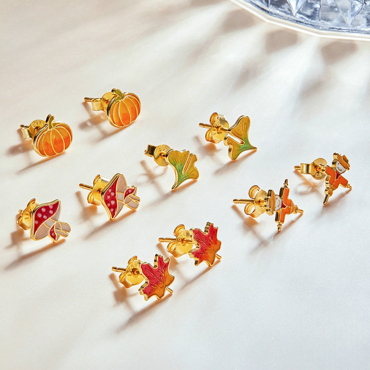 Autumn Stud Earrings