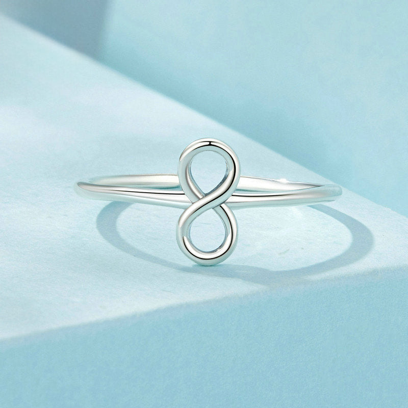 Silver Infinity Ring