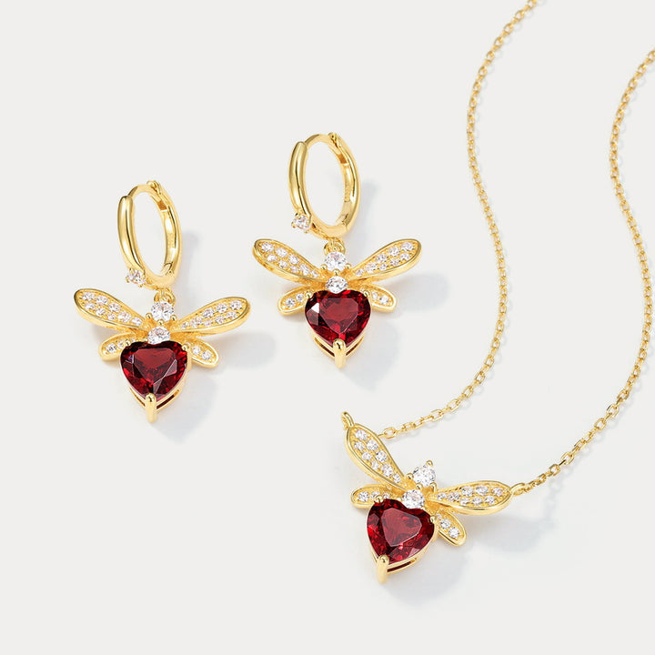 Garnet Honeybee Set