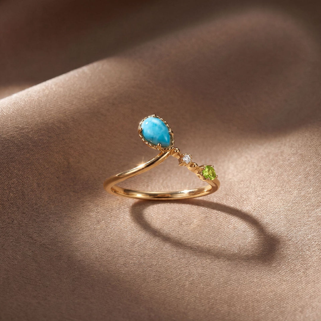 Larimar Ring
