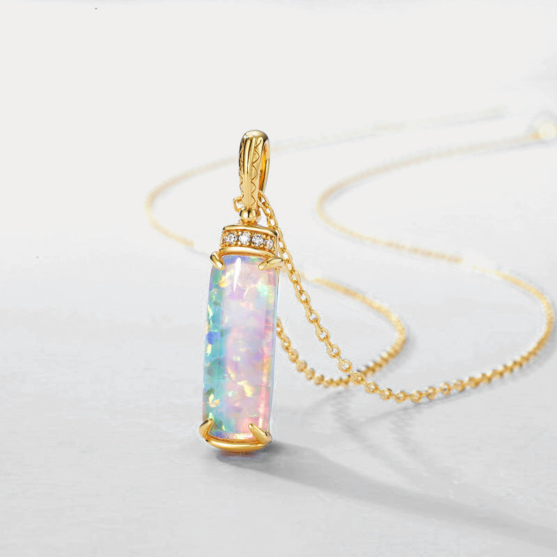 Long Opal Necklaces
