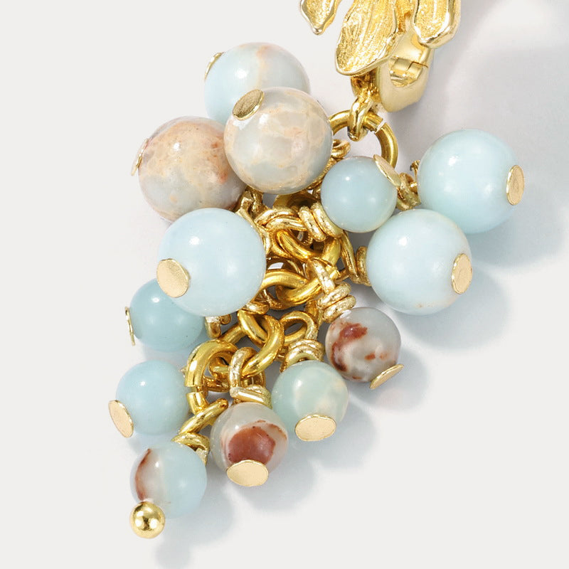 Grape Cluster Earrings
