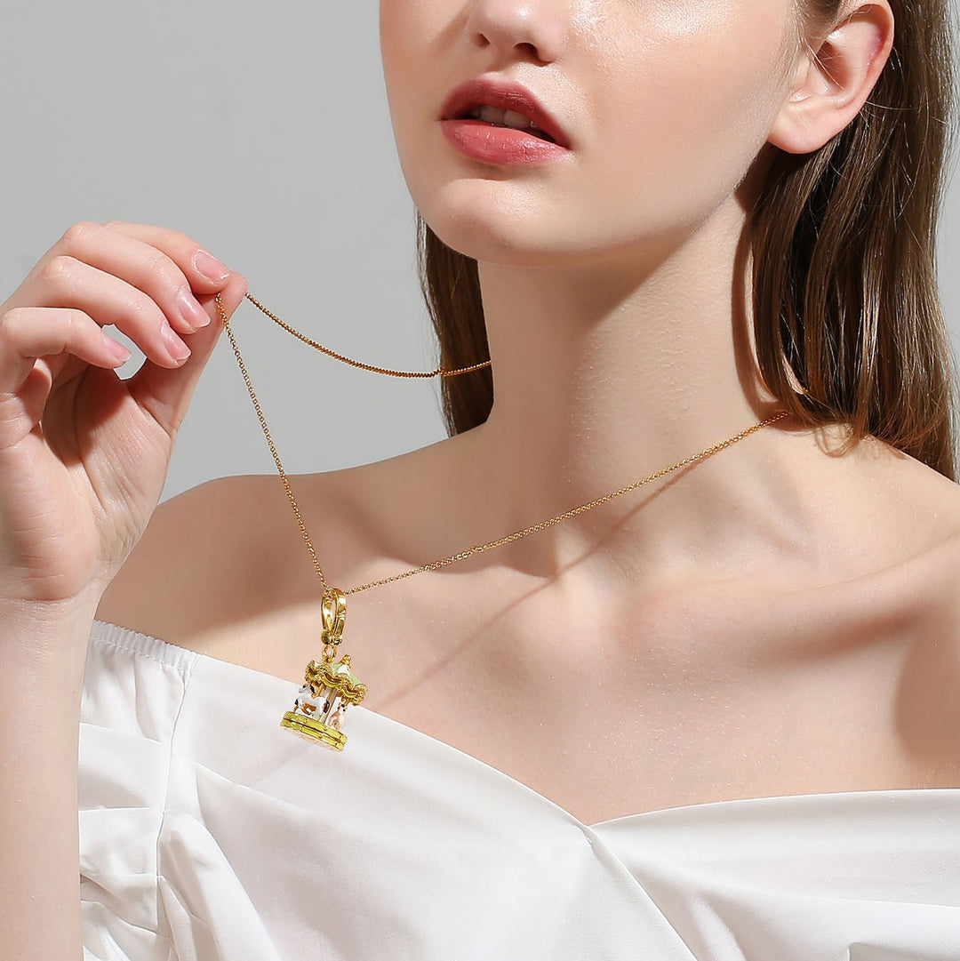 Carousel  Pendant Necklace