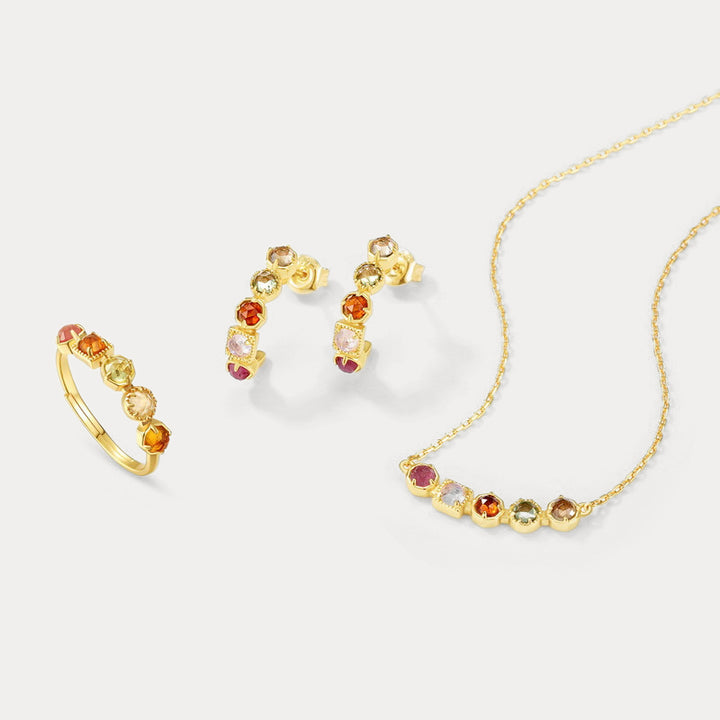 Rainbow Moonstone Set