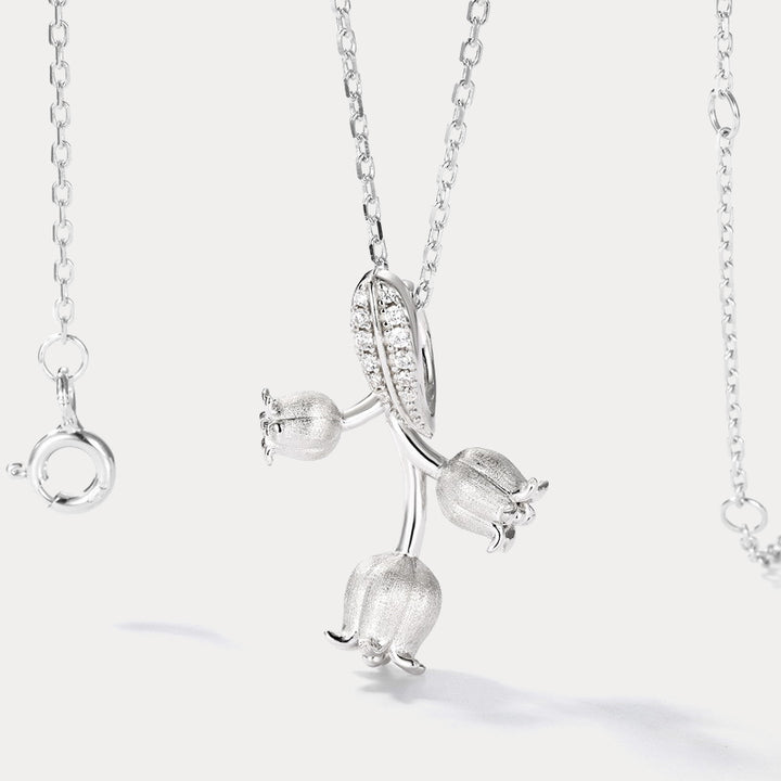 Lily of the Valley Pendant Necklace