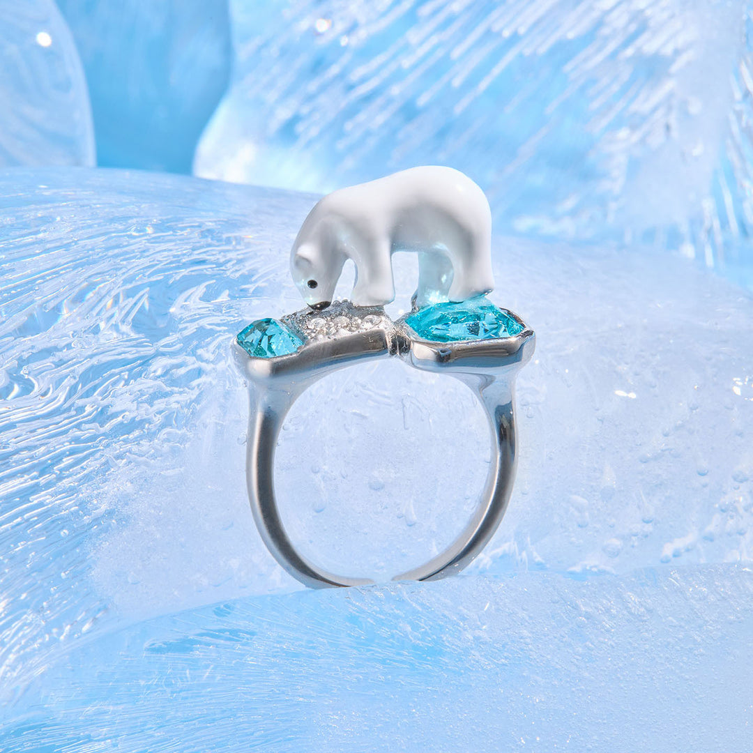 Cute Polar Bear Ring