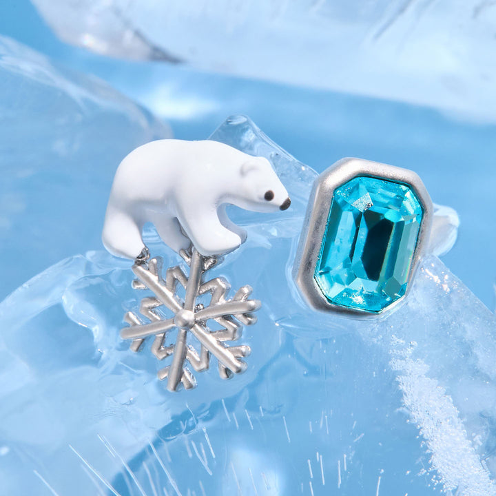 Snowflake Bear Ring