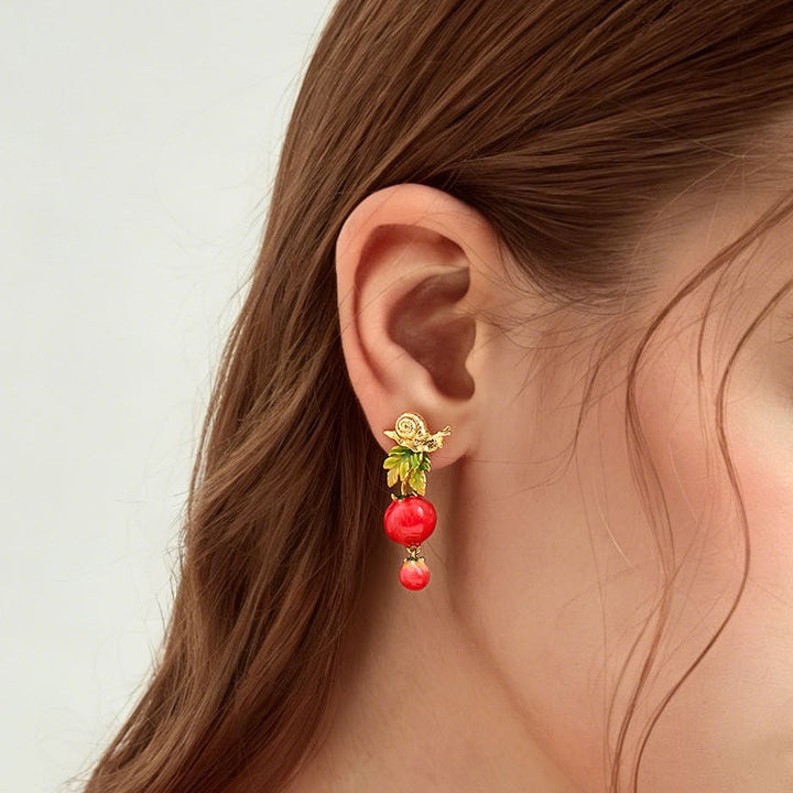 Selenichast Enamel Earrings