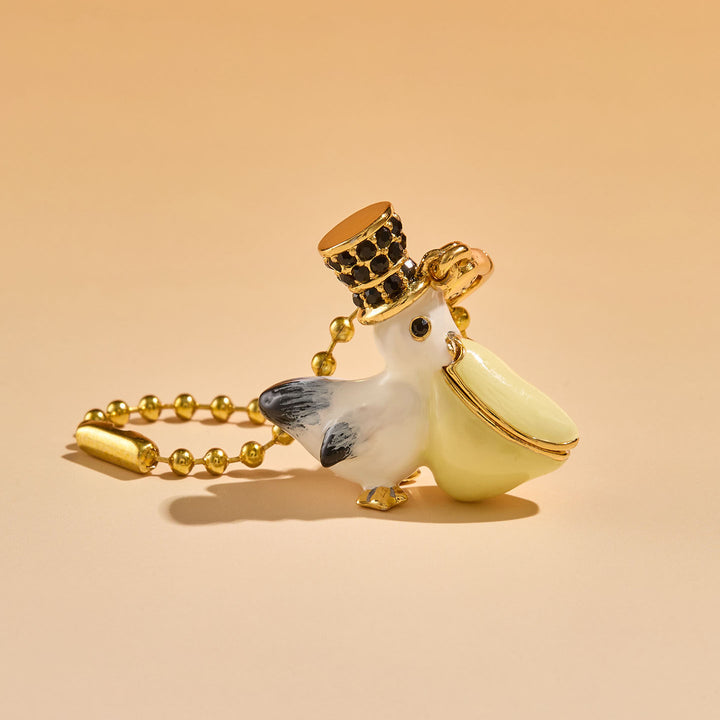 Pelican Locket Necklace Gift for Women