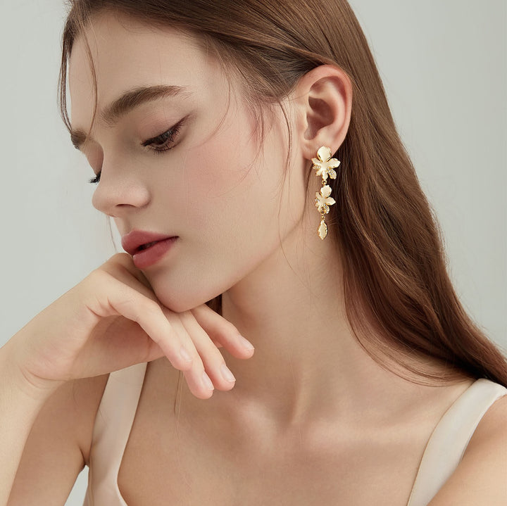 Iris Drop Earrings Gift