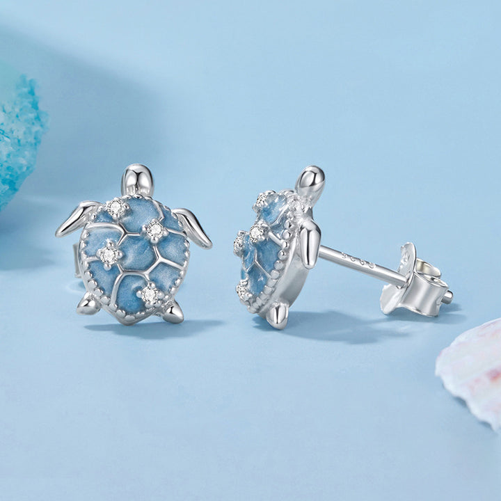 Selenichast Turtle Earrings