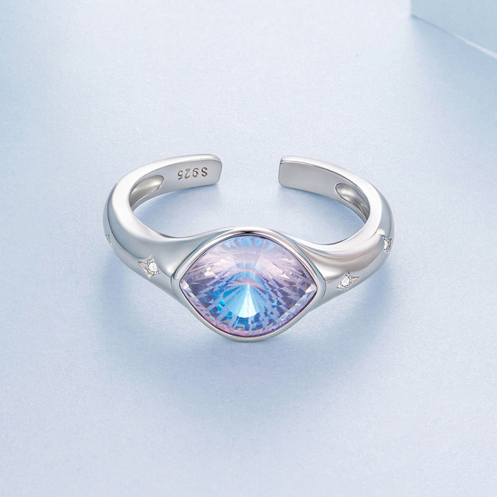 Aurora Evil Eye Ring Gift For Her