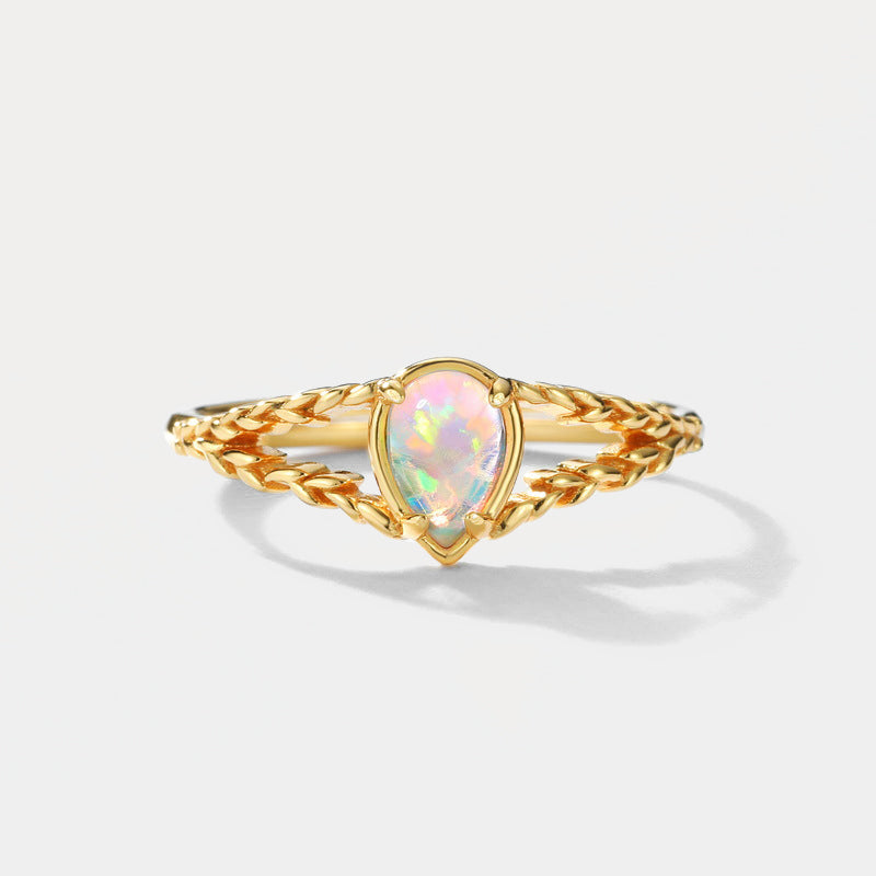 Vintage Opal Fashion Ring