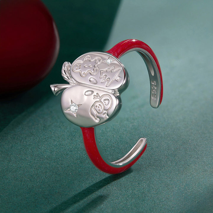 Christmas Apple Ring