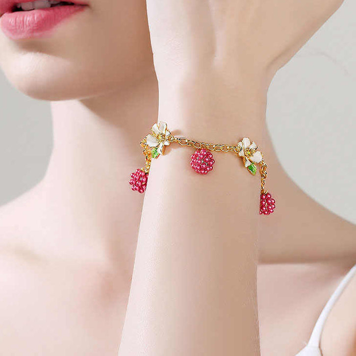 Raspberry Bracelet