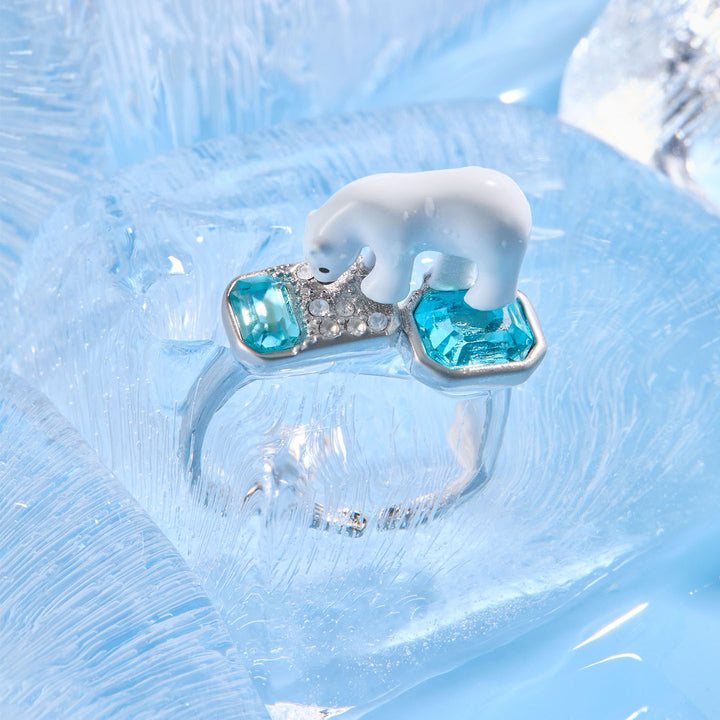 Winter Polar Bear Ring