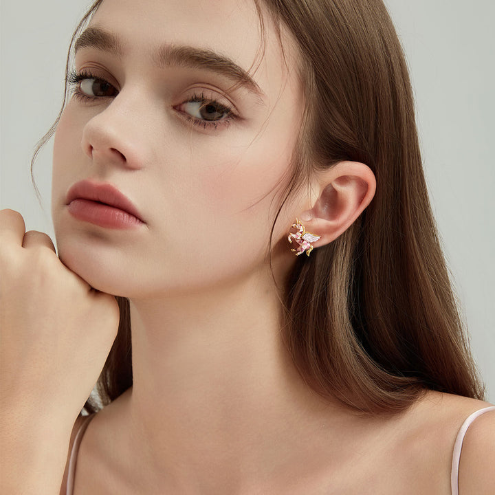 Unicorn Stud Earrings Gift