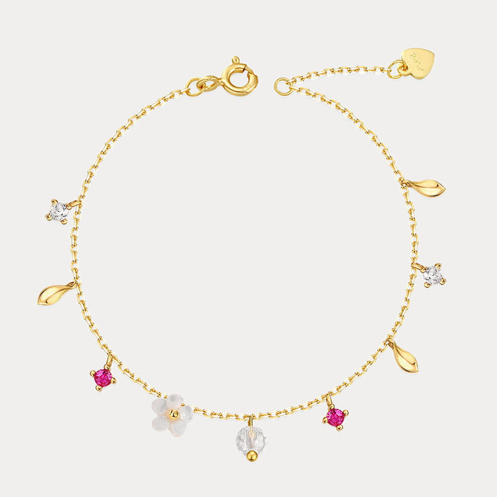 Selenichast Sakura Charm Bracelet