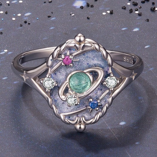 Selenichast Tarot Card Ring