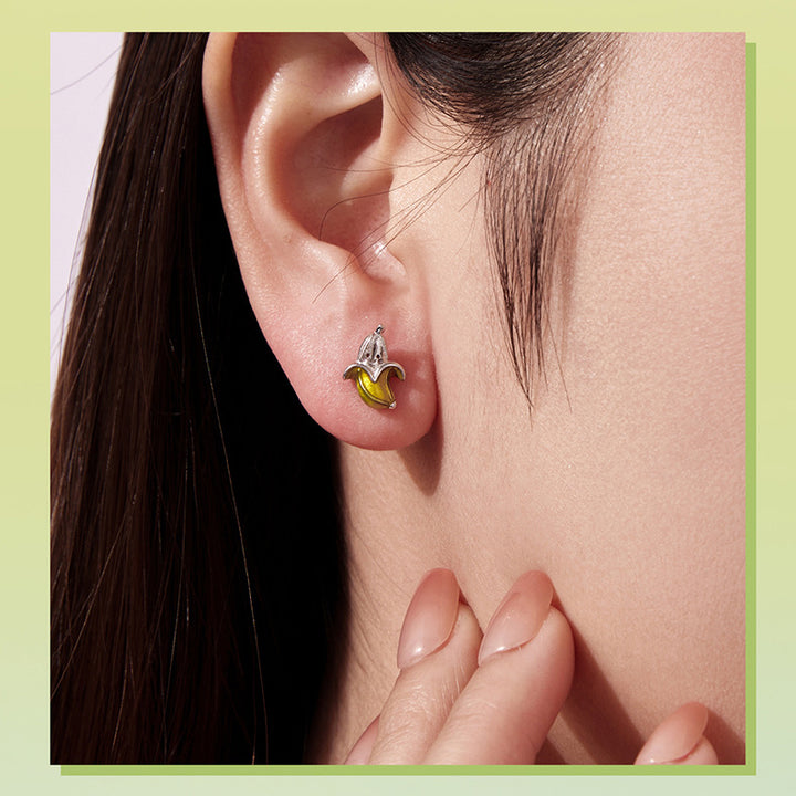 Banana Stud Earrings