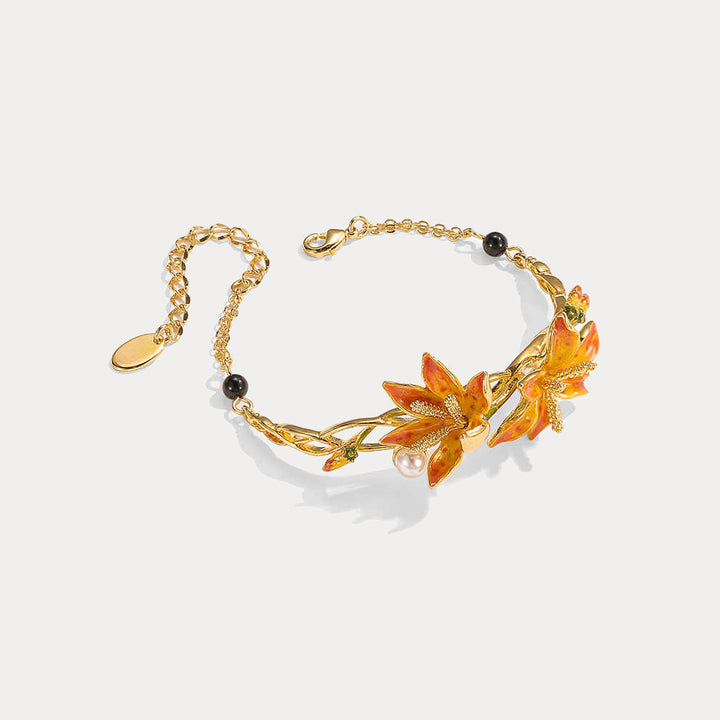 Selenichast Leopard Flower Bracelet