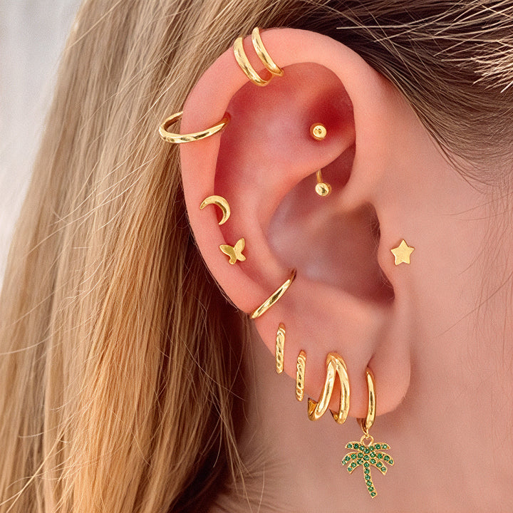 Selenichast Coconut Tree Earrings