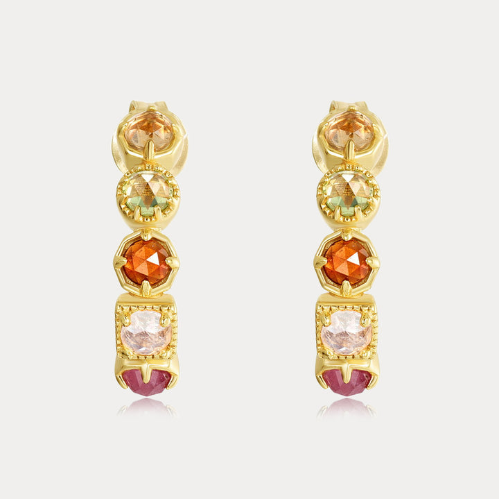 Selenichast Rainbow Moonstone Earrings