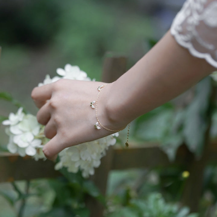 Selenichast Butterfly Charm Bracelet Butterfly Jewelry