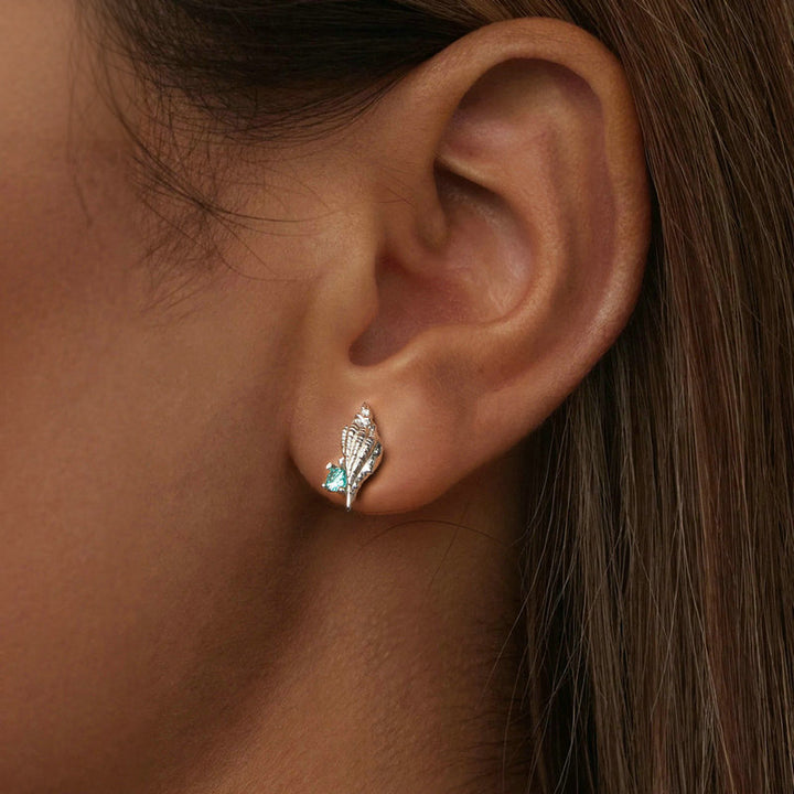 Conch Earrings Selenichast 