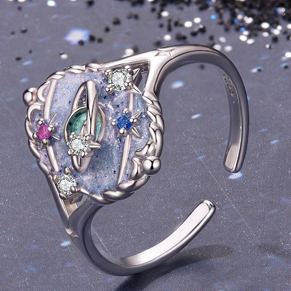 Selenichast Tarot Card Ring