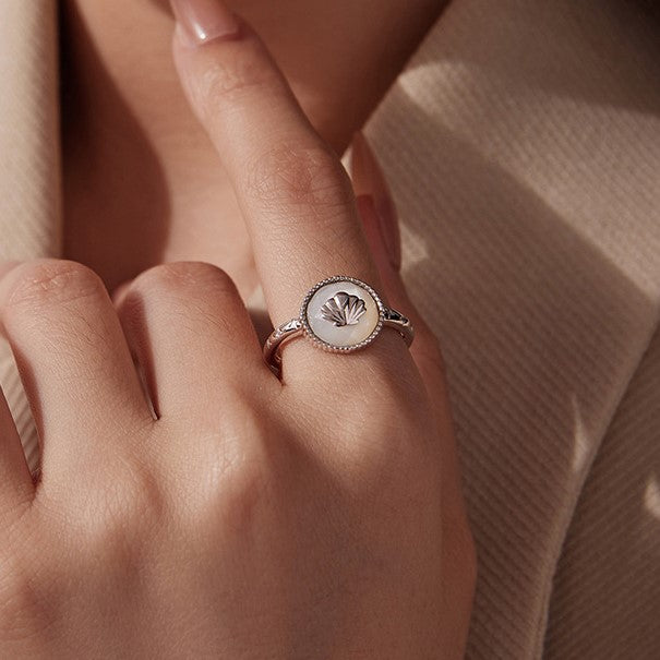 Mother of Pearl Ring Selenichast