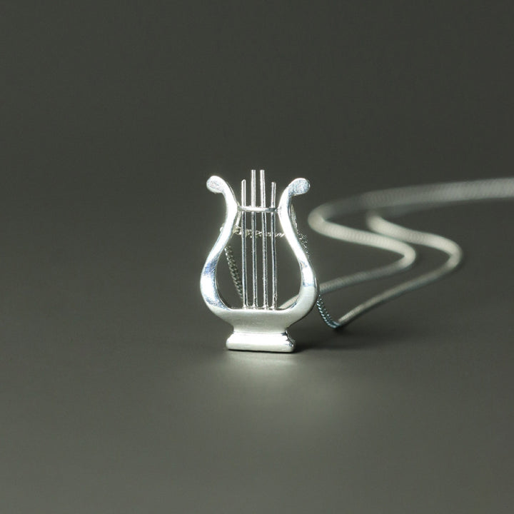 Aegean Lyre Necklace