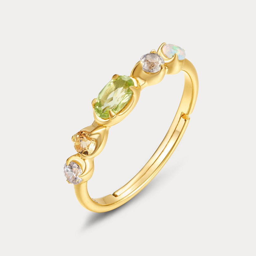 Selenichast Peridot Ring