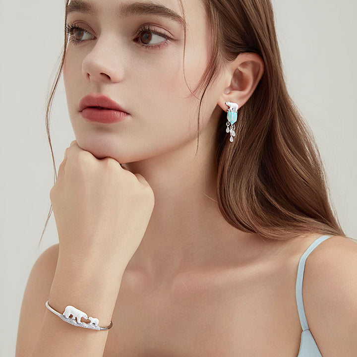 Glacier Bear Earrings