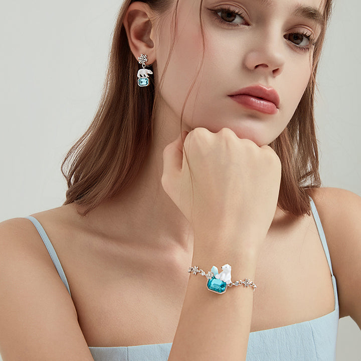 Polar Bear Earrings