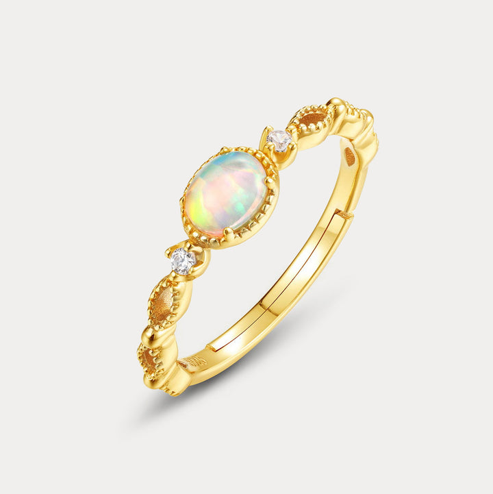 Selenichast Vintage Opal Ring