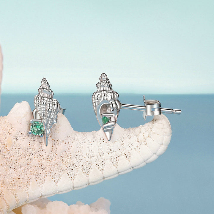 Conch Earrings Selenichast 