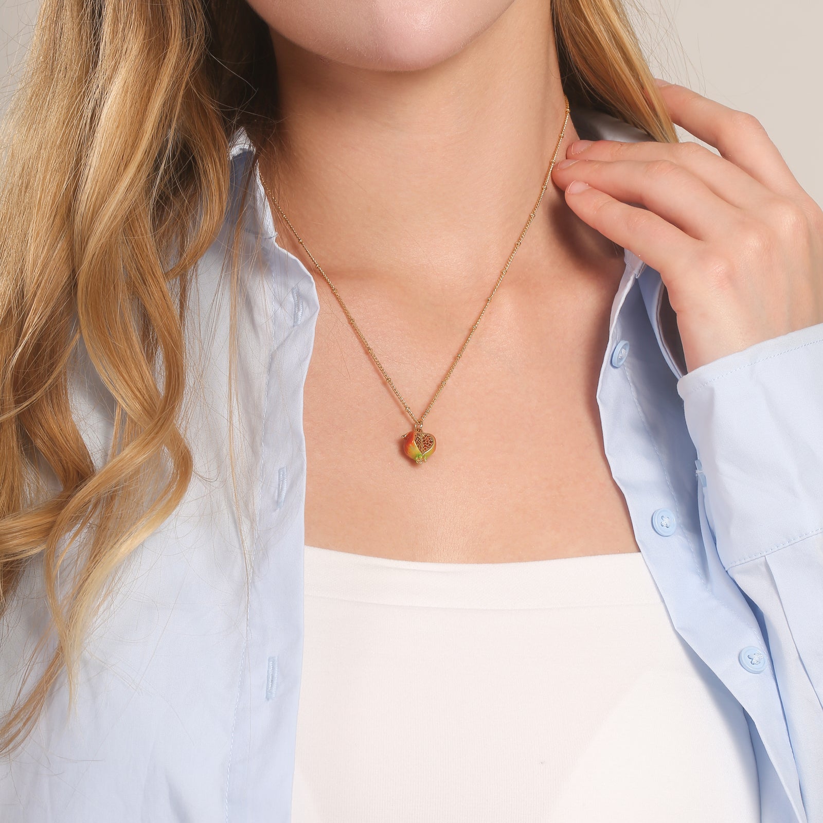 Collana di melograno