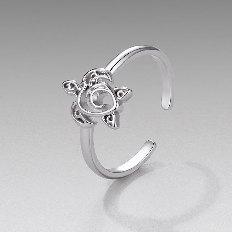 Selenichast Turtle Ring Ocean Jewelry