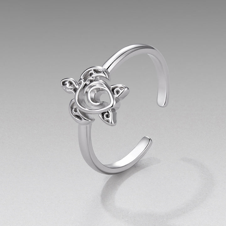 Selenichast Turtle Ring Ocean Jewelry