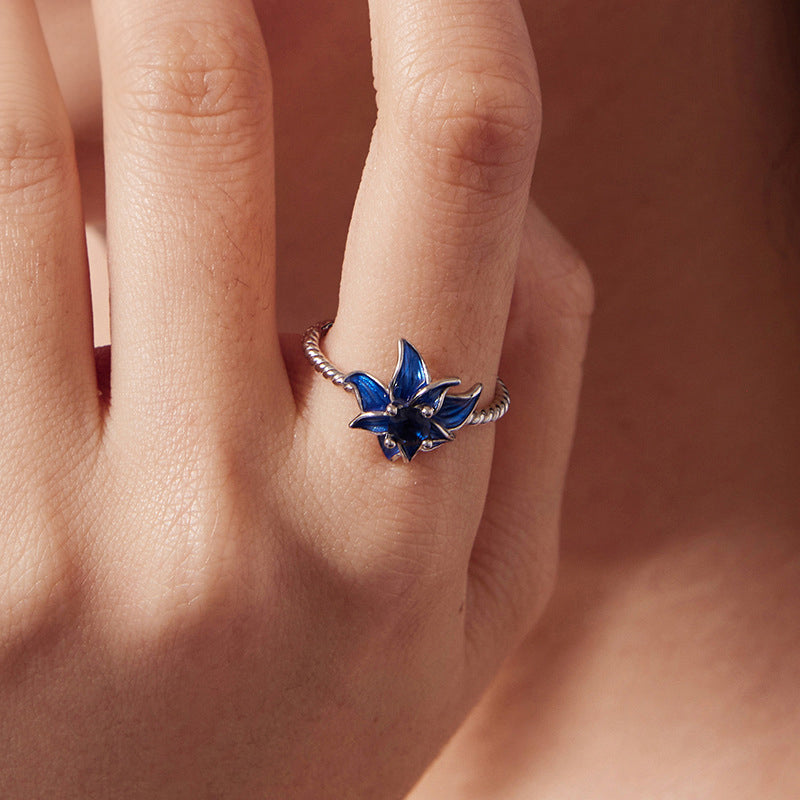 Selenichast Blue Lotus Ring