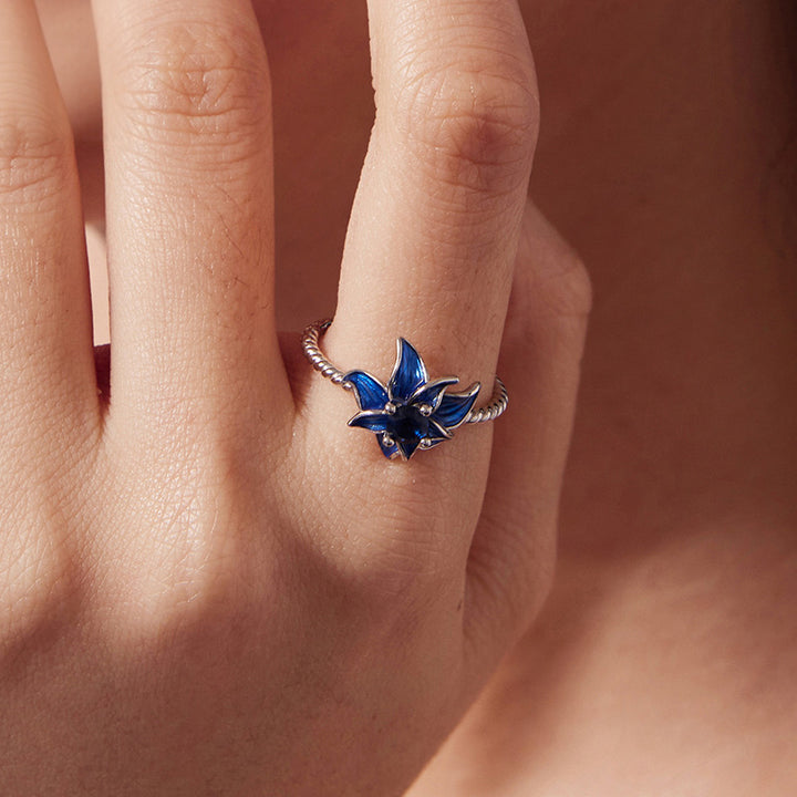 Selenichast Blue Lotus Ring