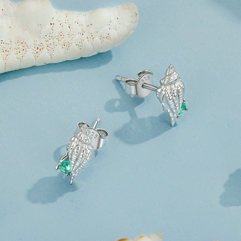 Conch Earrings Selenichast 