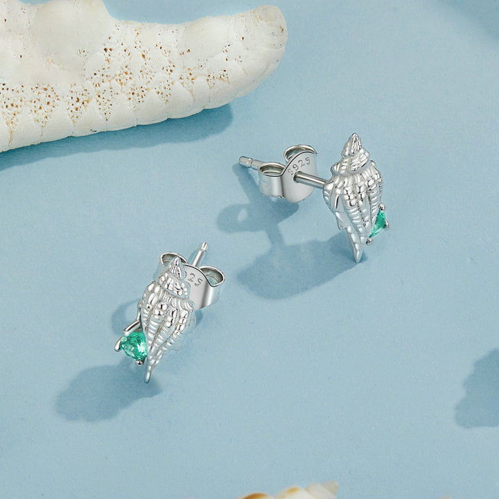 Conch Earrings Selenichast 