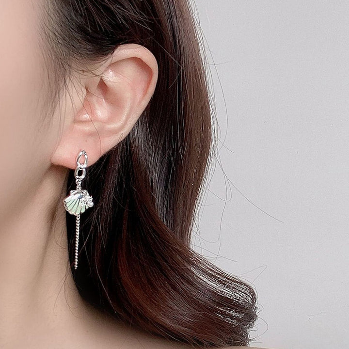 Selenichast Shell Drop Earrings