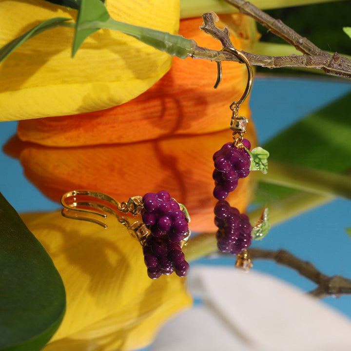 Grape Earrings