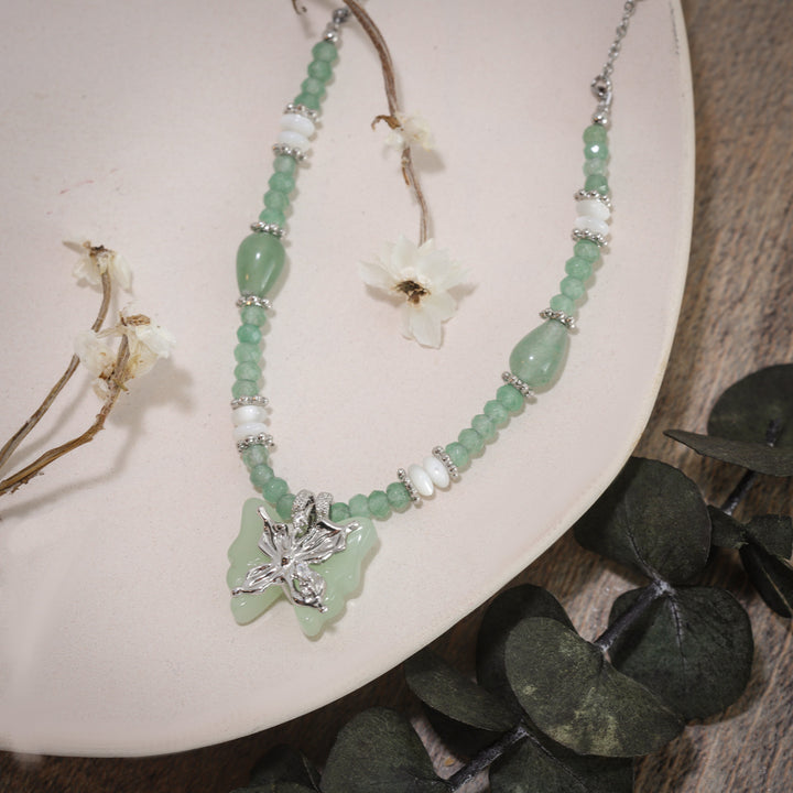 Jade Butterfly Necklace