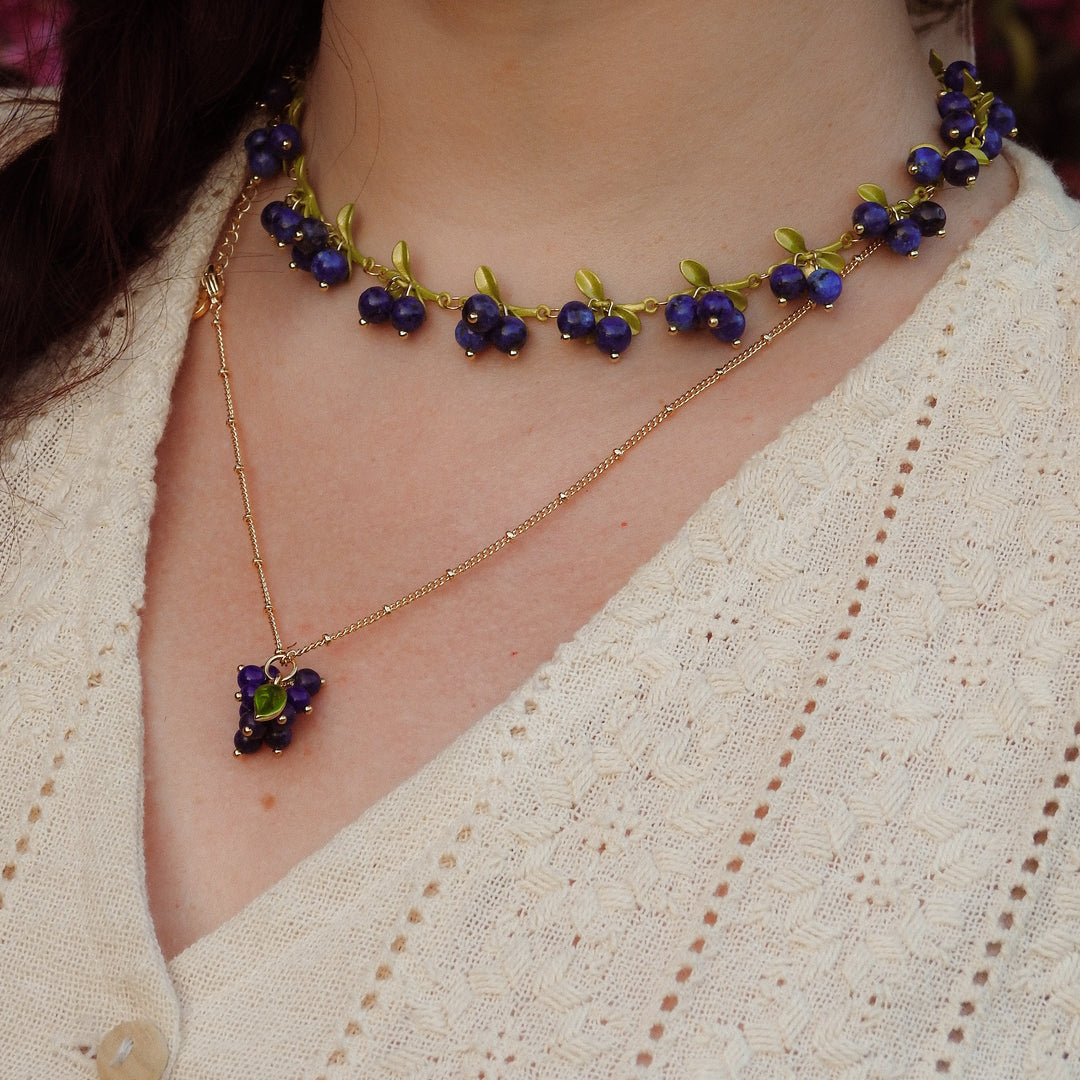 Blueberry Necklace