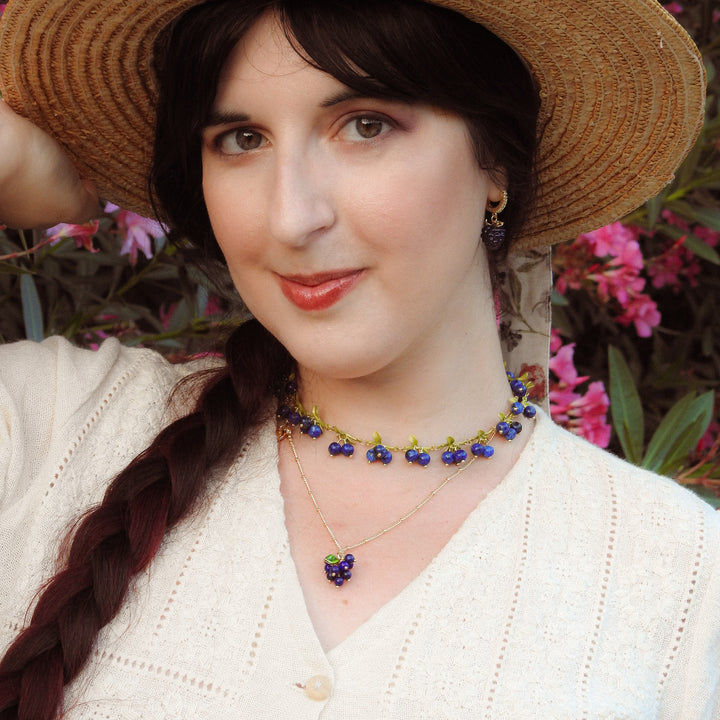 Blueberry Necklace